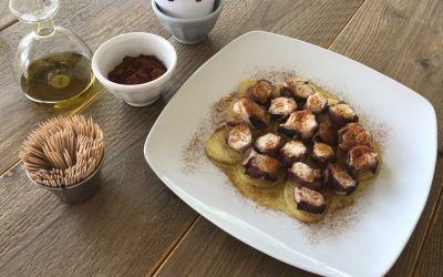 Pulpo a la gallega bajo en calorías