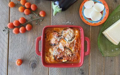 Receta italiana de berenjenas a la parmesana