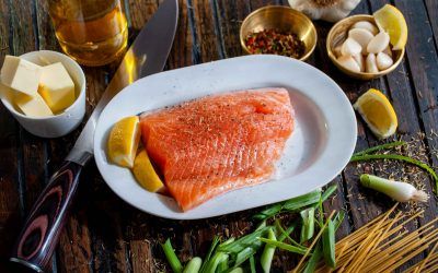 Receta sana: Salmón al horno con jengibre y limón