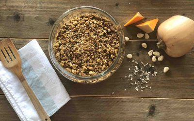 Receta sana: Granola con frutos secos y calabaza