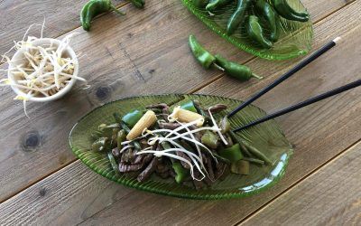 Receta sana: Ternera con verduras al estilo thai