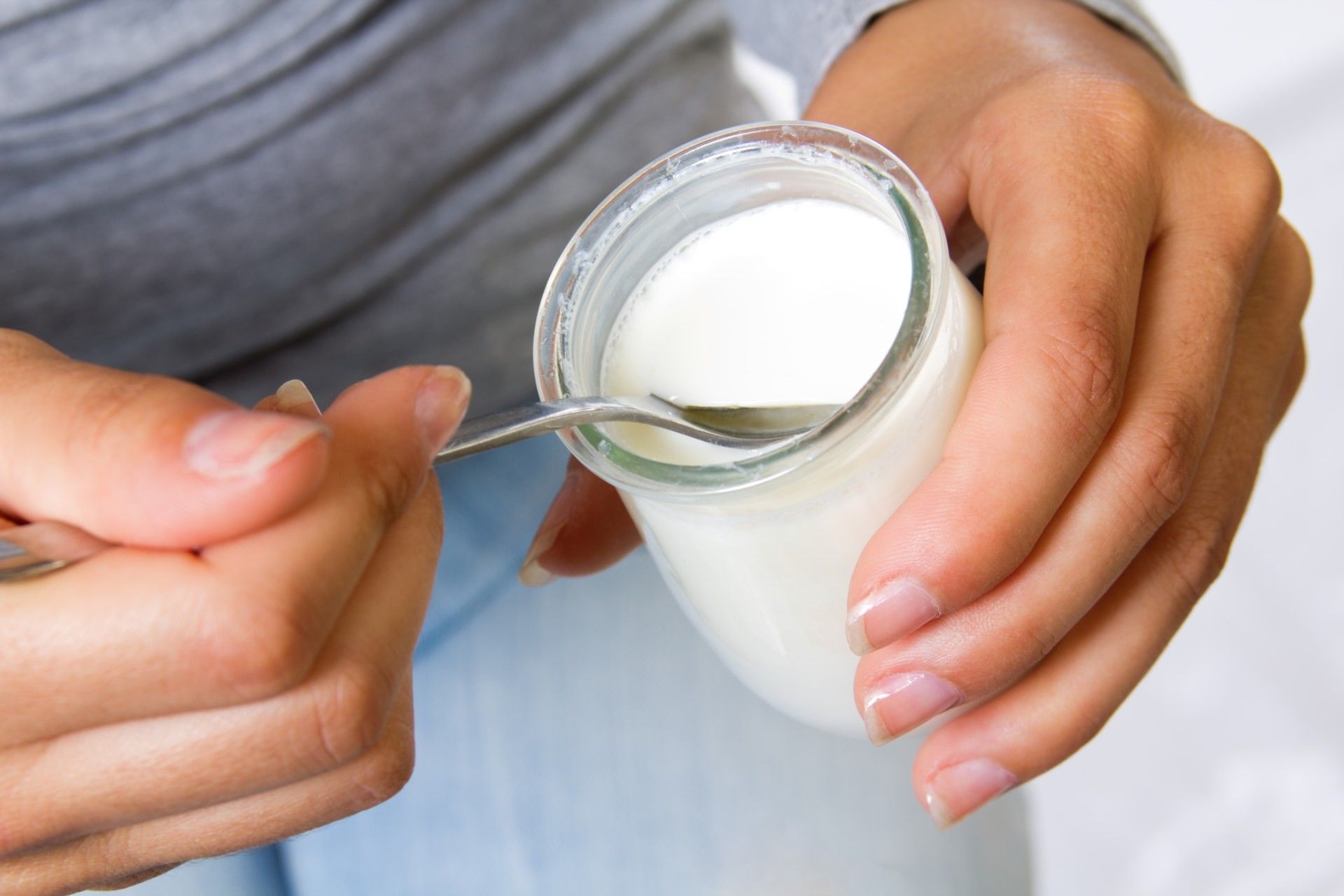 Yogur natural saludable