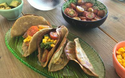 Receta sana: tacos de quinoa