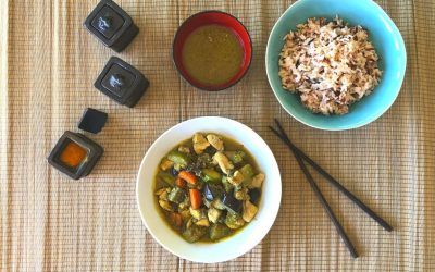 Receta sana: curry de verduras