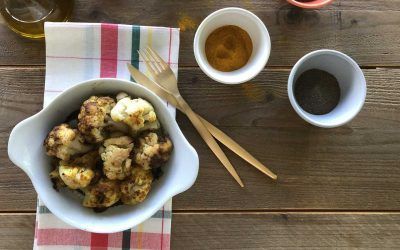 Receta sana: Coliflor al horno con especias