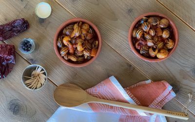 Caracoles, propiedades y recetas
