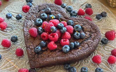 Receta sana: Brownie sin gluten y con naranja