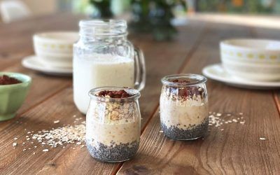 Receta sana: Pudding de chía, avena y cacao