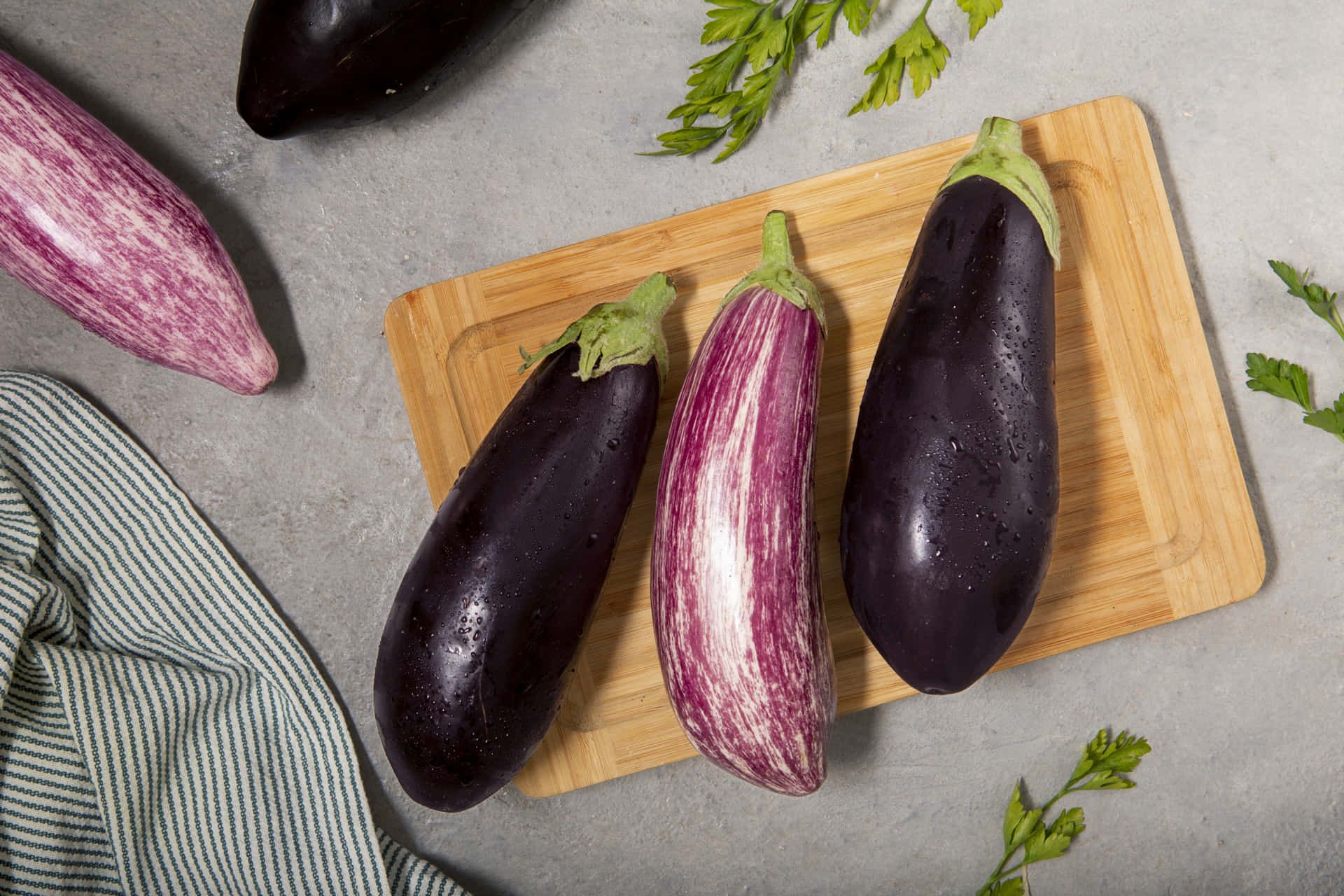 Berenjenas, entre las frutas y verduras de septiembre
